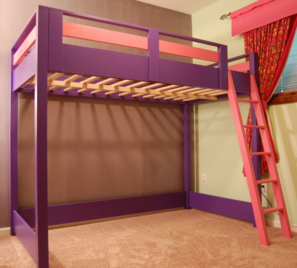 Ana white full size deals loft bed